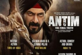 فیلم هندی نهایی: واقعیت نهایی Antim: The Final Truth 2021